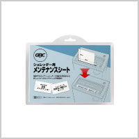 シュレッダ用メンテナンスシート