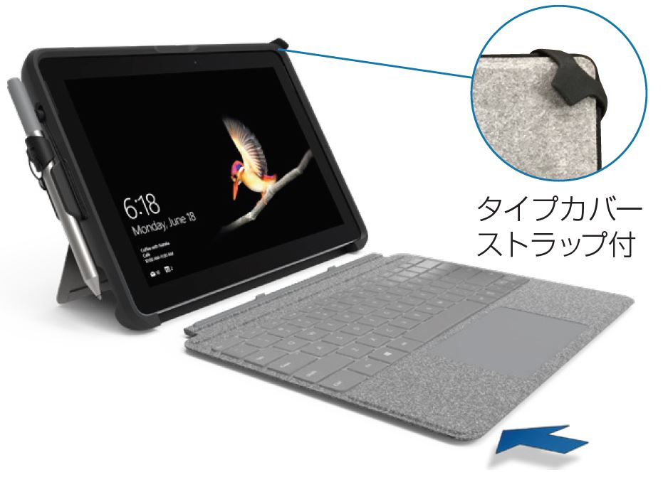 Kensington Kjp Blackbelt Surface Go保護ケースを発売 アコ ブランズ ジャパン